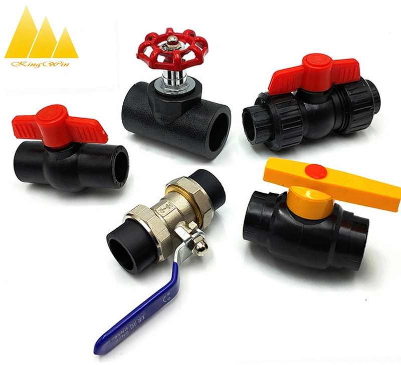 HDPE Pipe Fitting Sanitary Fitting Globe Valve Stop Valve