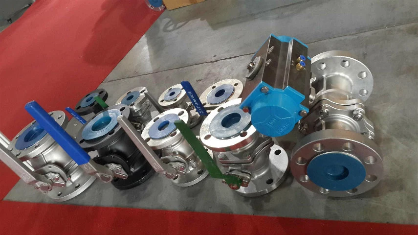 ISO Sanitary Stainless Steel SS304 SS316L Three-Piece Welded Ball Valve&Globe Valve Rq0103