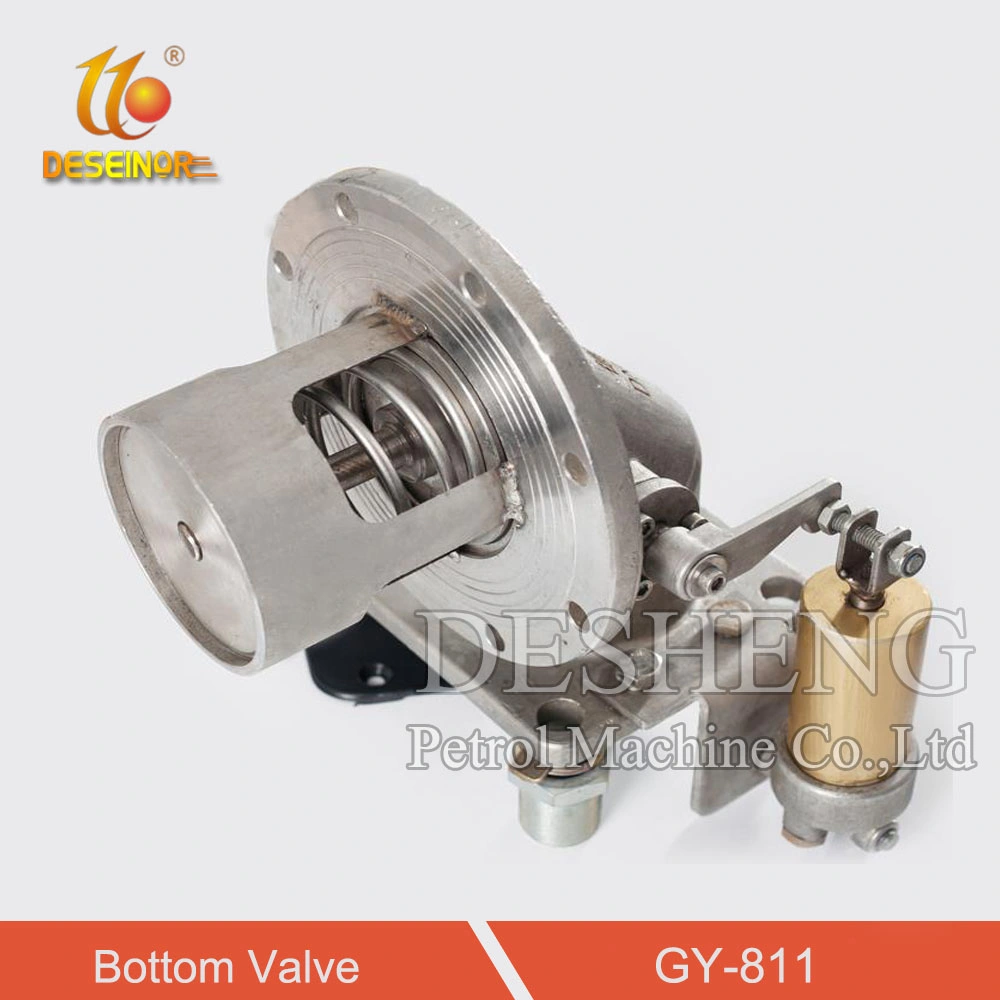 Sanitary Manual Flush Bottom Valve Tank Bottom Seat Valve